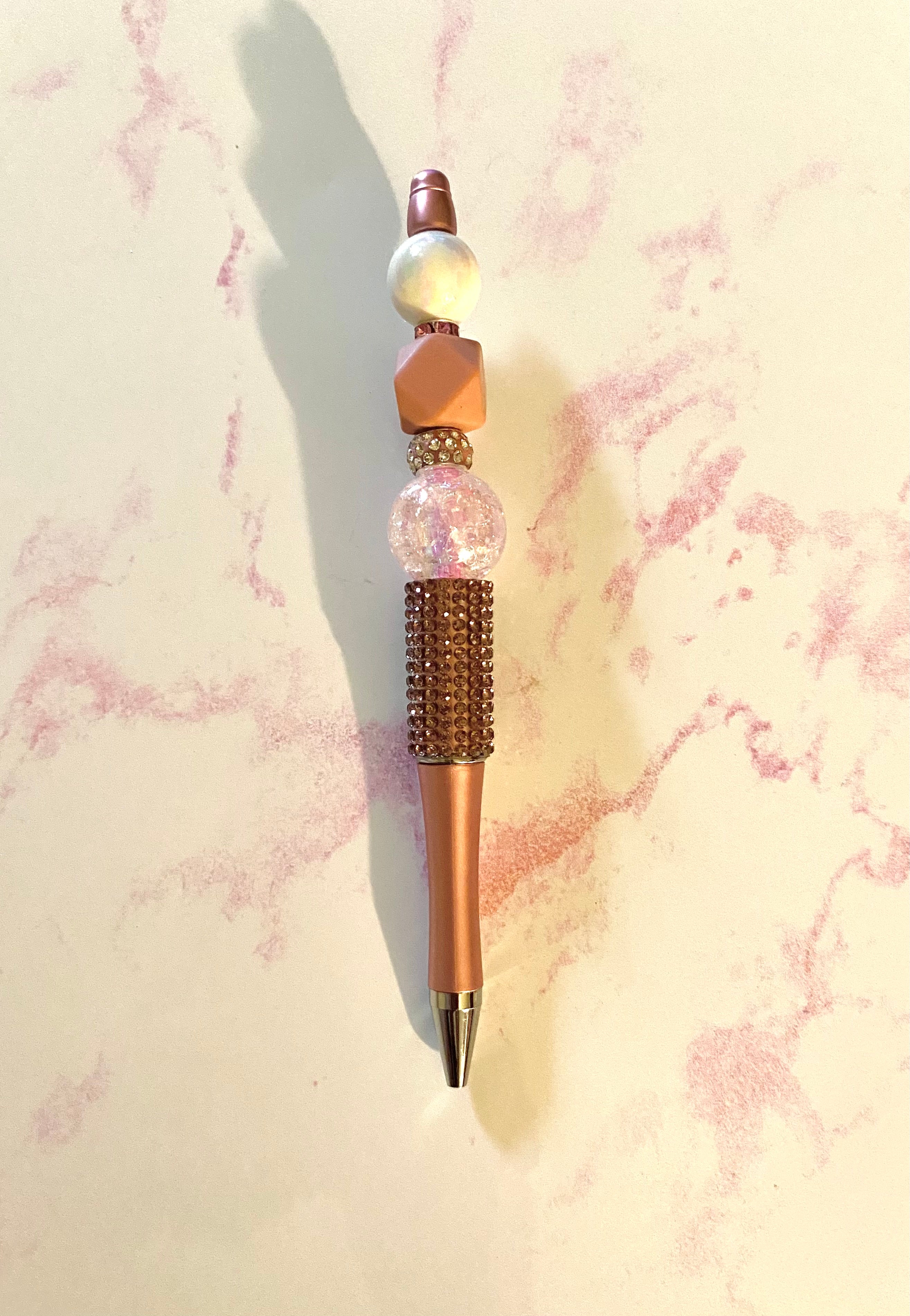 Beaded pens