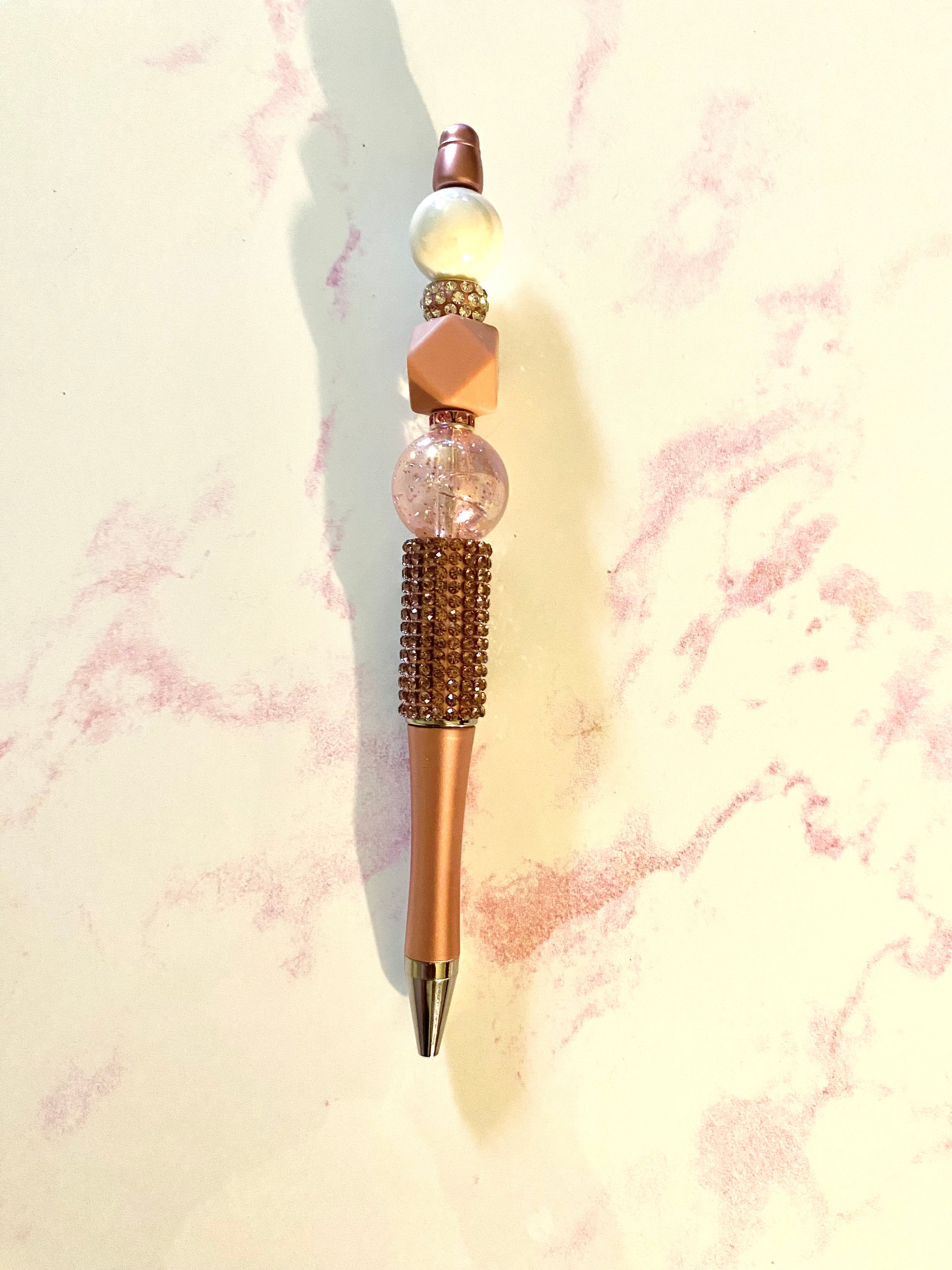 Beaded pens