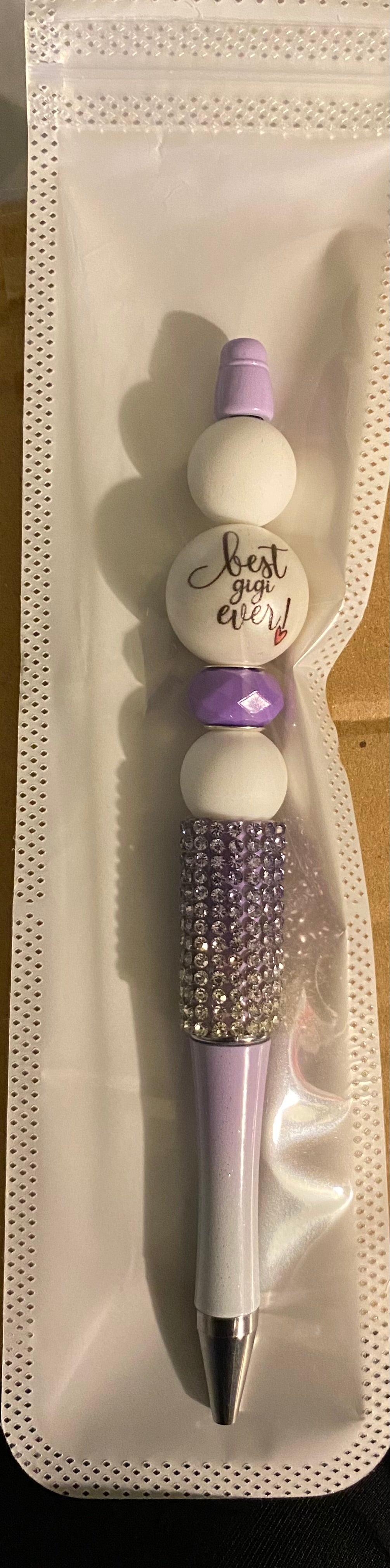 Beaded pens
