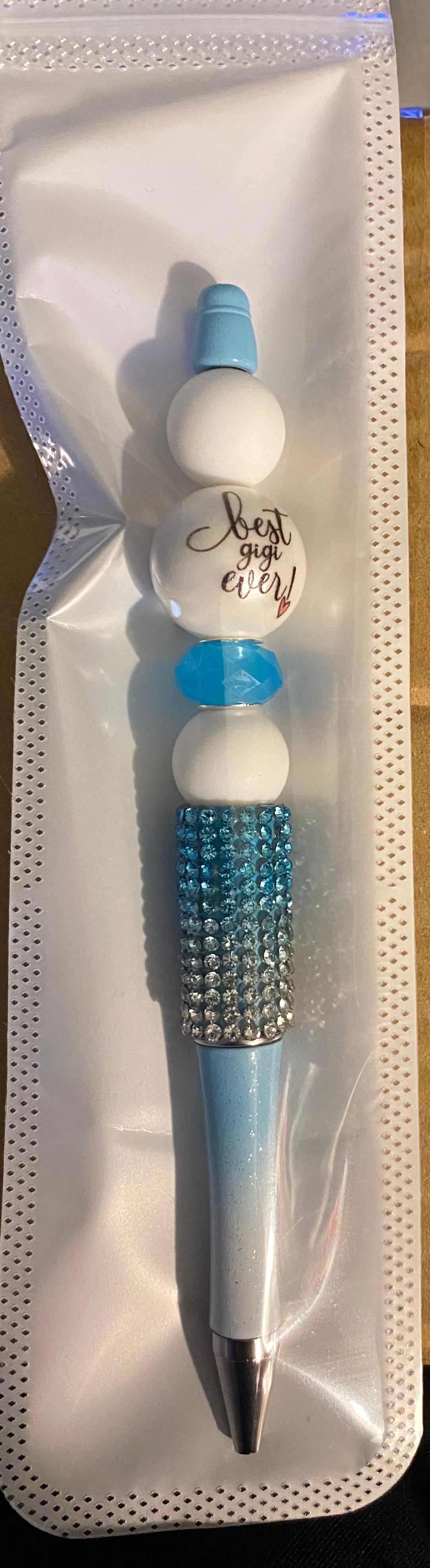 Beaded pens