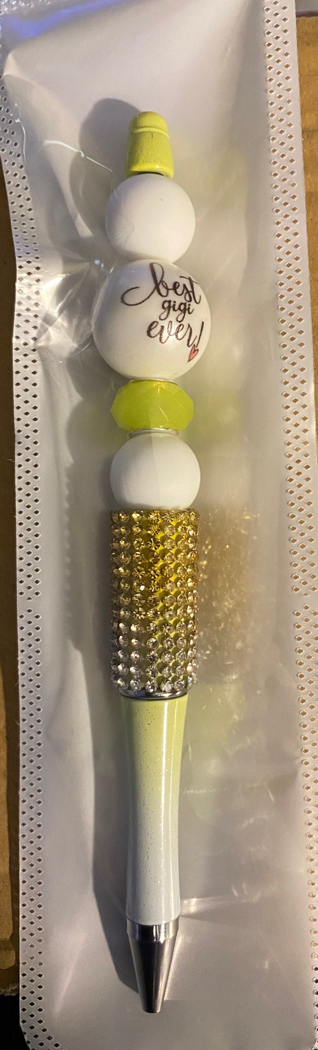 Beaded pens