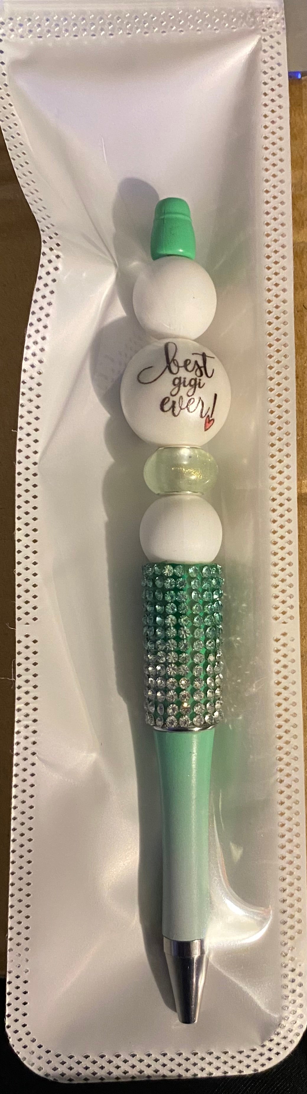 Beaded pens