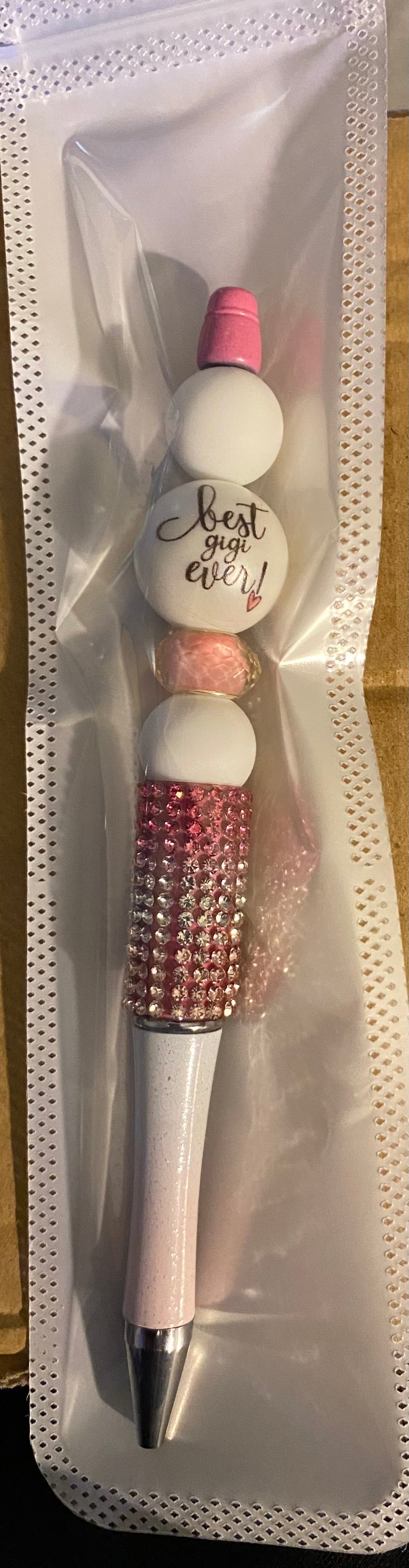 Beaded pens
