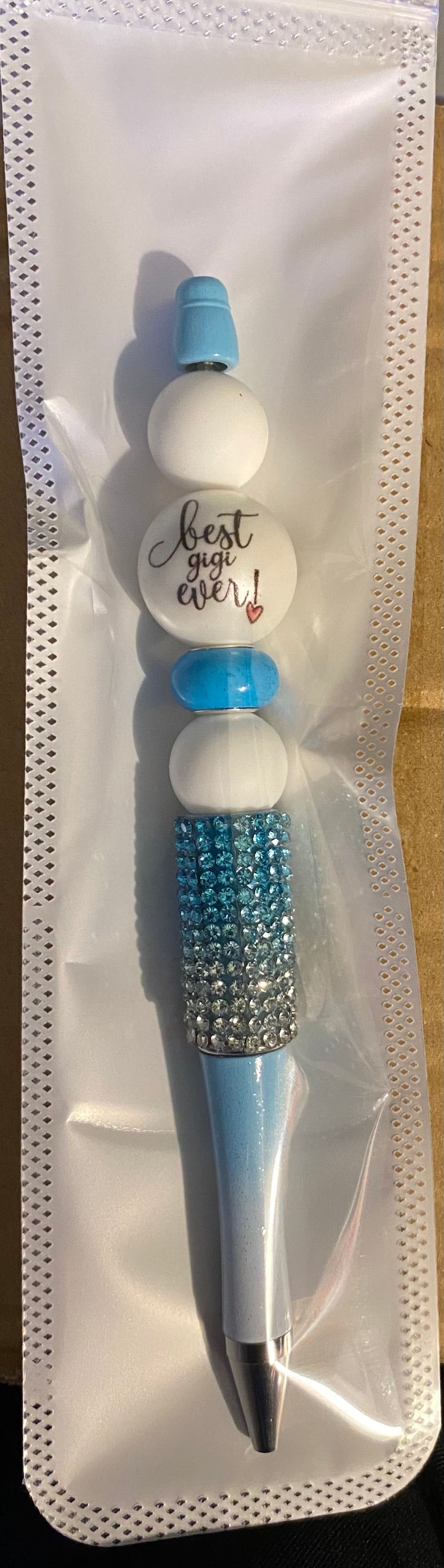 Beaded pens