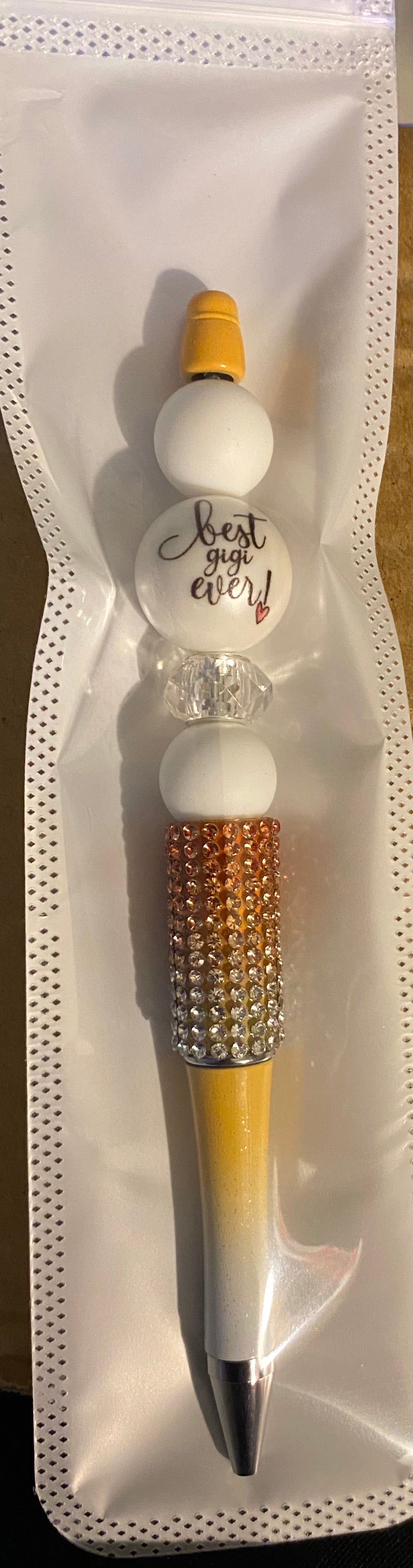 Beaded pens