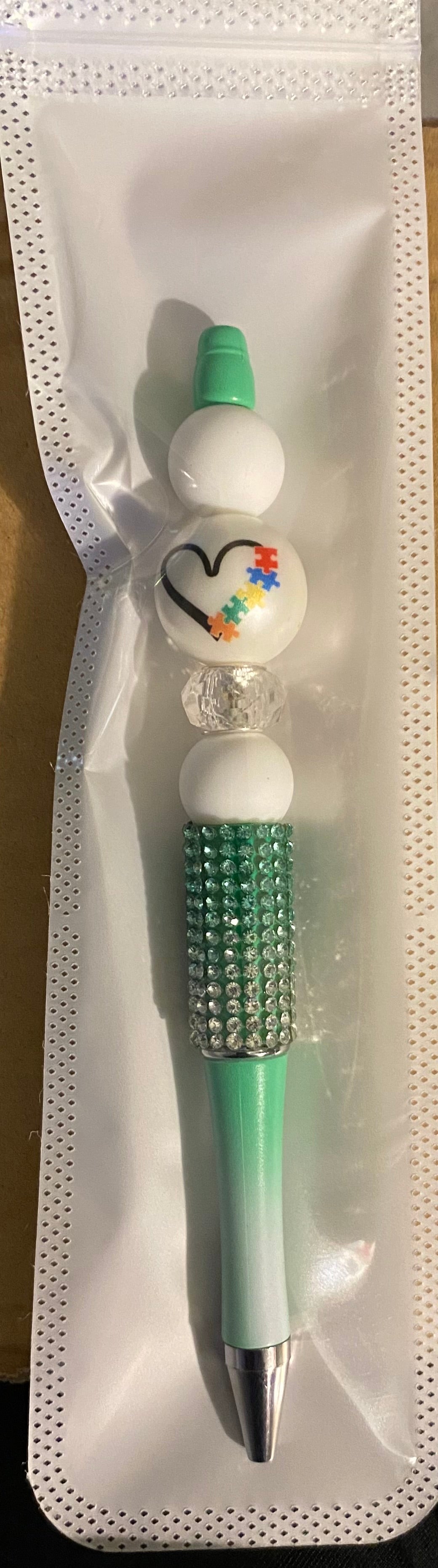 Beaded pens